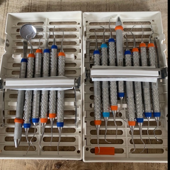 Hi Friedy full set of hygiene instruments + case - Picture 1 of 5